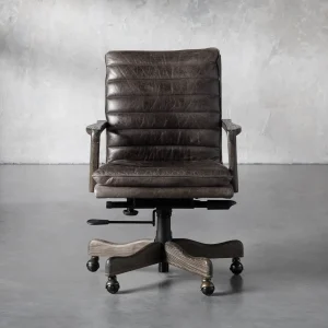 Cedrick Leather Desk Chair
