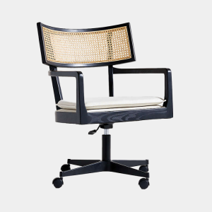 Libby Natural Cane Desk Chair