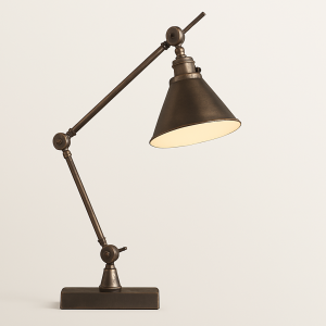 Architect's Adjustable USB Task Table Lamp (26")