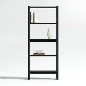 Emmer Charcoal Oak Bookcase